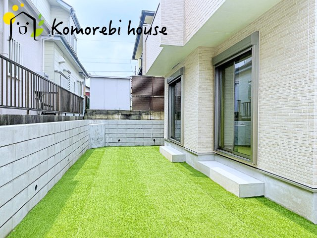 第10上尾緑丘　新築一戸建て　ハートフルタウン　Bの庭|お庭の付いた物件です
