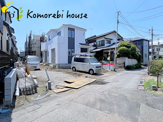 第10　上尾緑丘　新築一戸建て　ハートフルタウン　Bの前面道路含む現地写真|撮影：'26/03/13