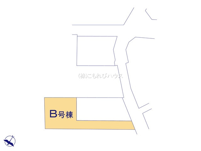 第10上尾緑丘　新築一戸建て　ハートフルタウン　Bの区画図|B号棟
26.6.1　撮影済み