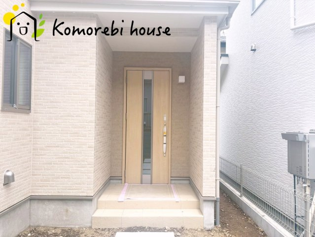 第10　上尾緑丘　新築一戸建て　ハートフルタウン　Bの玄関|26.6.1　撮影済み
