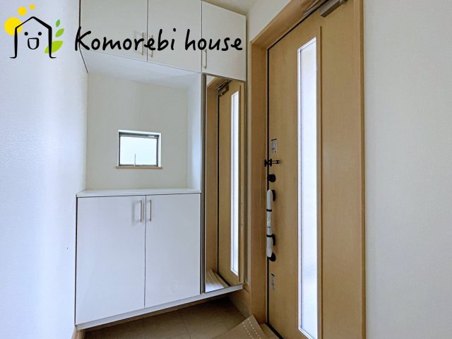 第10上尾緑丘　新築一戸建て　ハートフルタウン　Bの玄関|毎日通る玄関はこちらです