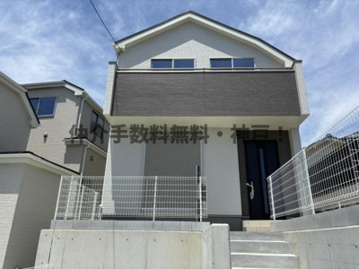【外観】 | 神戸市垂水区南多聞台5丁目　新築戸建B号棟　仲介手数料無料！ | 外観もきれいです