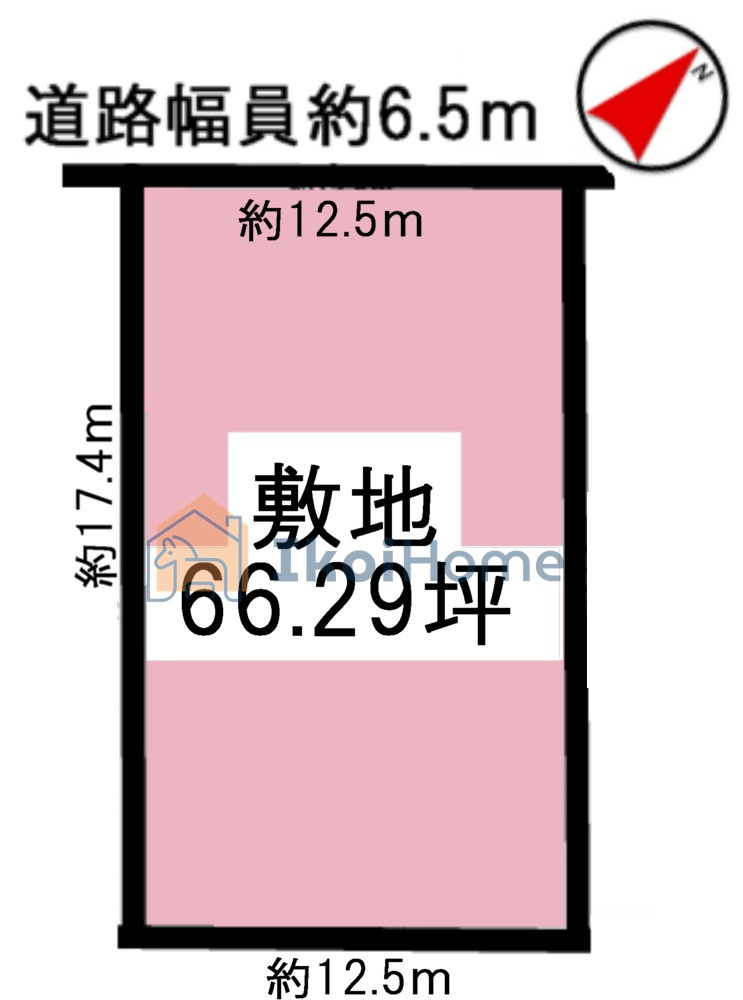 神戸市西区樫野台1丁目　土地の土地図|●年中無休：当日予約可●整形地の為、ご希望建築プランの間取りが入りやすいです。