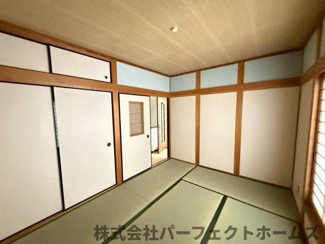 出雲町戸建の和室|明るい和室です