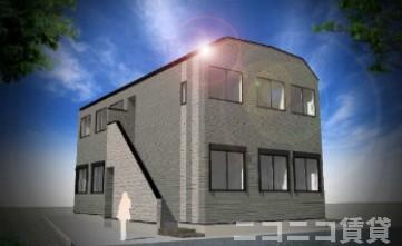 【外観パース】 | ハーモニーテラス貫井Ⅱ