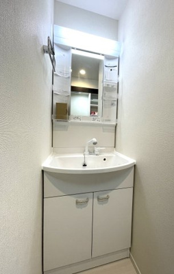 【独立洗面台】 | ハーモニーテラス貫井Ⅱ | 別号室イメージの為、現状を優先致します。