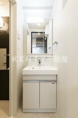 【洗面所】 | リビオメゾン大森ＥＡＳＴ | 脱衣スペースもあります