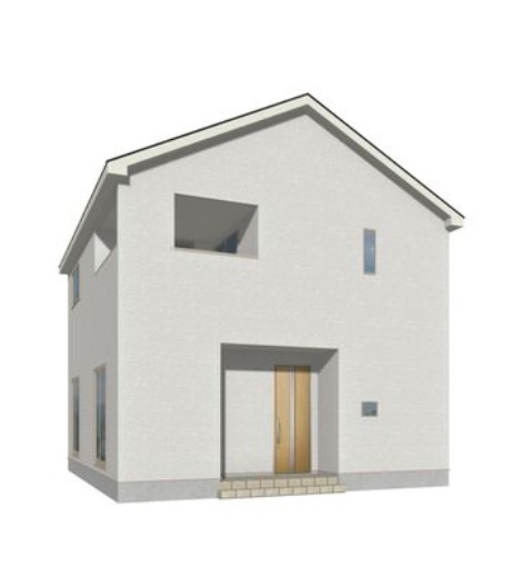 Cradlegarden　 茨城町長岡　第4　1の完成予想図|南東側。