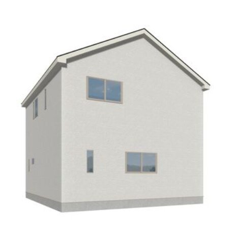 Cradlegarden　 茨城町長岡　第4　1の完成予想図|北西側。