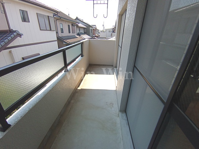 EAST-8のバルコニー|イメージ（同建物内別部屋の写真です）