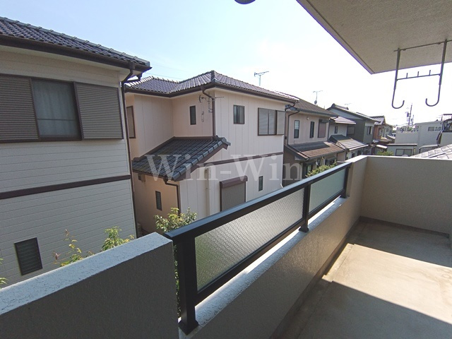 EAST-8のバルコニー|イメージ（同建物内別部屋の写真です）