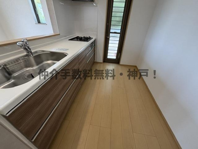 【キッチン】 | 神戸市垂水区南多聞台5丁目　新築戸建C号棟　仲介手数料無料！ | キッチンです