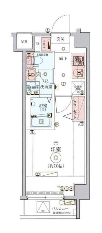 レグゼ鷺沼の間取り