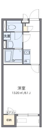 クレイノＷａｖｅＩｍｐａｃｔⅡの間取り|代表的な間取のため実際の間取とは異なる場合があります