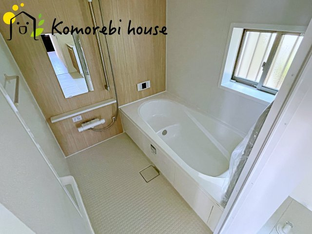 第10上尾緑丘　新築一戸建て　ハートフルタウン　Cの浴室|日々の疲れを癒すお風呂付です