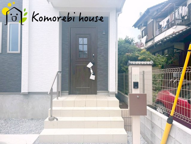 第10上尾緑丘　新築一戸建て　ハートフルタウン　Cの玄関|毎日通る玄関はこちらです
