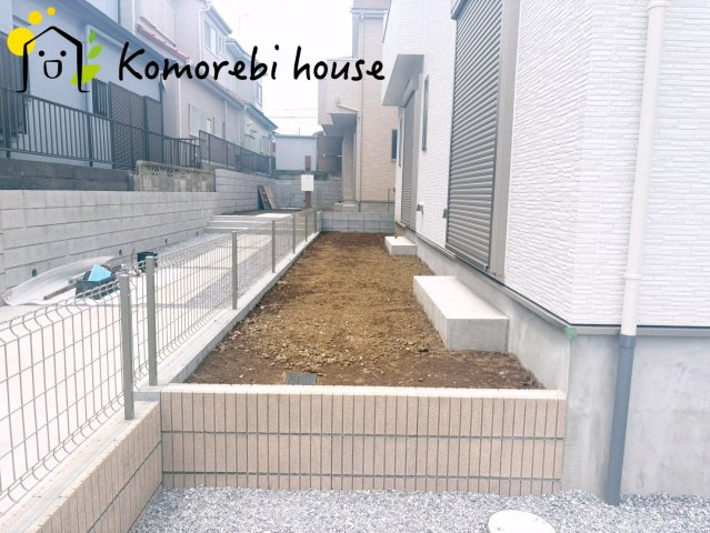 第10上尾緑丘　新築一戸建て　ハートフルタウン　Cの庭|お庭の付いた物件です