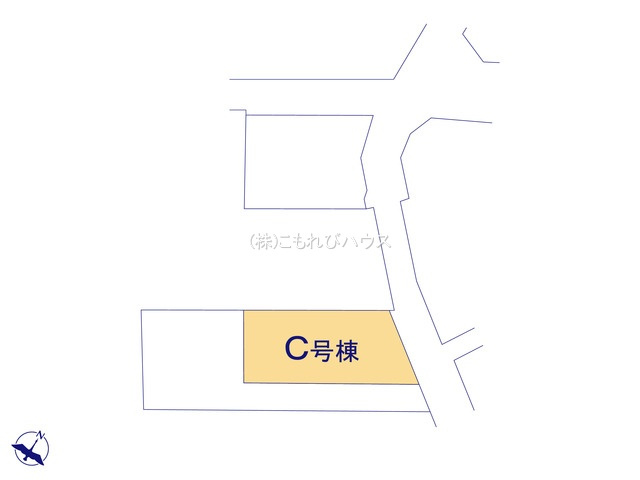 第10上尾緑丘　新築一戸建て　ハートフルタウン　Cの区画図|C号棟