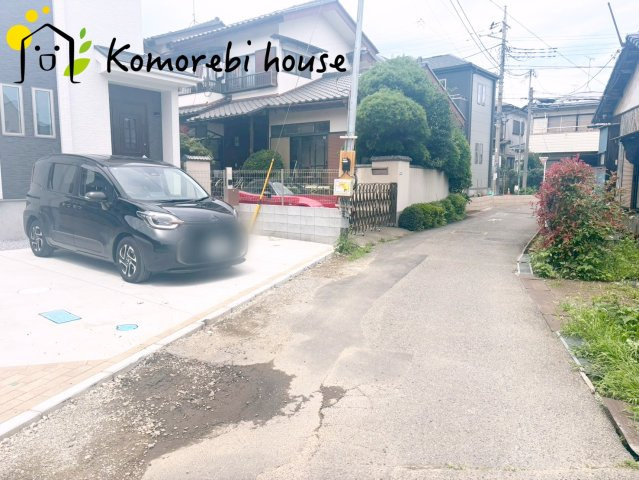 第10上尾緑丘　新築一戸建て　ハートフルタウン　Cの前面道路含む現地写真|前面道路含む現地写真です