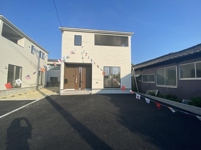☆いわき市常磐西郷町　第10／3号棟☆　新築建売住宅　ご成約特典として人気家電プレゼント中です！ の外観|同施工　◆外観の写真です。お洒落な新築は気分が上がりますね♪