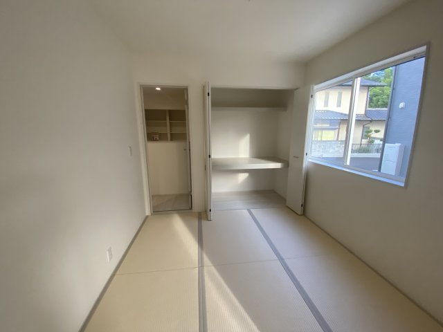 ☆新築デザイナーズ分譲　【いわき市鹿島町久保第2　全3棟】　1号棟の和室|同施工◆和室、ちょっとしたくつろぎスペースにいかがでしょうか
