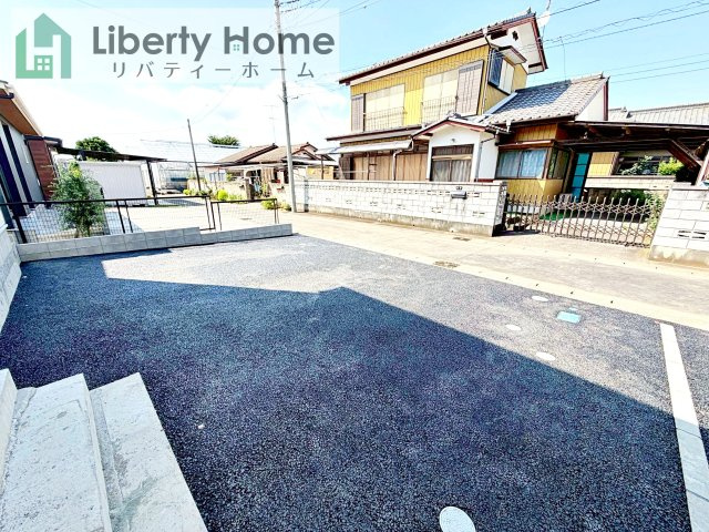 石岡市東光台第4　新築戸建　1号棟の駐車場