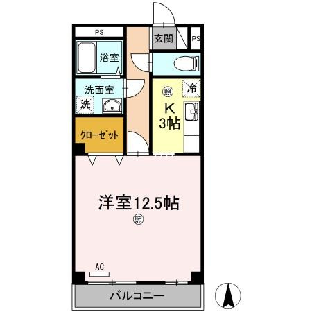 ブルージュ･ＴＡＫＡＳＯＮＥの間取り
