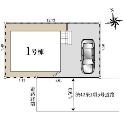 【区画図】 | 立川市若葉町3丁目/新築戸建て　全1棟