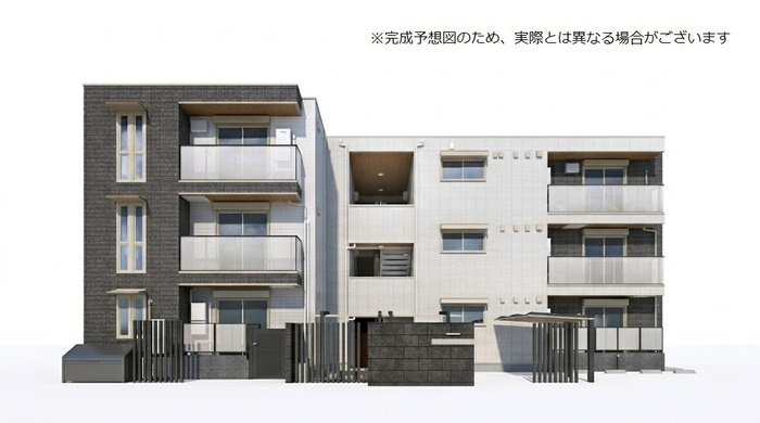 (仮称)Ｄ-ＲＯＯＭ平野区加美東５丁目ＰＪの外観