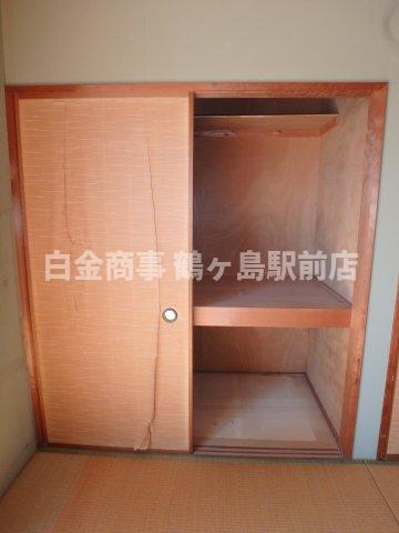 坂戸市鶴舞中古戸建の収納