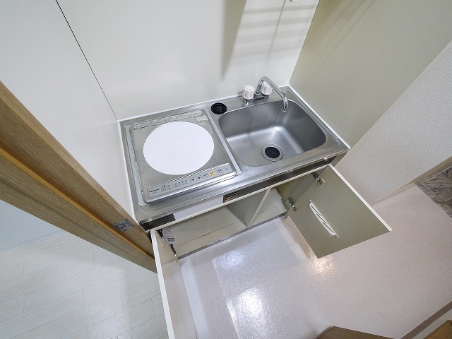 シティパレスＪＲ奈良Ｐ７のキッチン|きれいなキッチンです