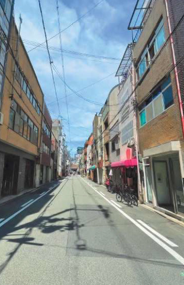 大阪市中央区日本橋１丁目の事務所の外観パース