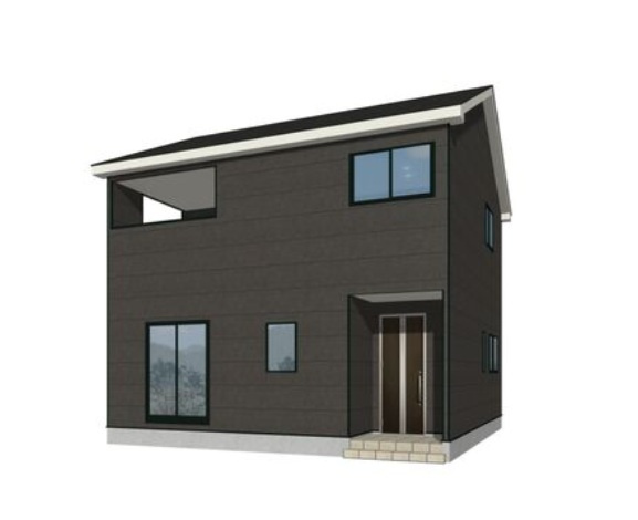 Cradlegarden　 茨城町長岡　第4　2の完成予想図|南東側。