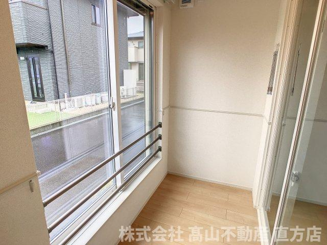 ニューメゾン感田Ａのバルコニー
