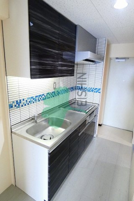 【キッチン】 | No.111 CLUB ORIENT BLD TRADING TOWER（オリエントNo.111） | シンプルな清潔感のあるキッチンです！