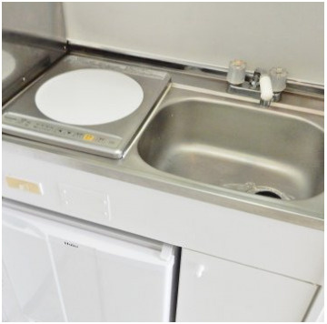 【キッチン】 | ネルソンパートⅣ | 一人暮らしに丁度いいサイズのキッチン