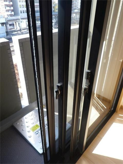 ルーブル亀戸のバルコニー