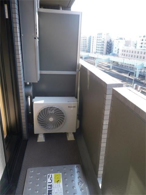 ルーブル亀戸のバルコニー