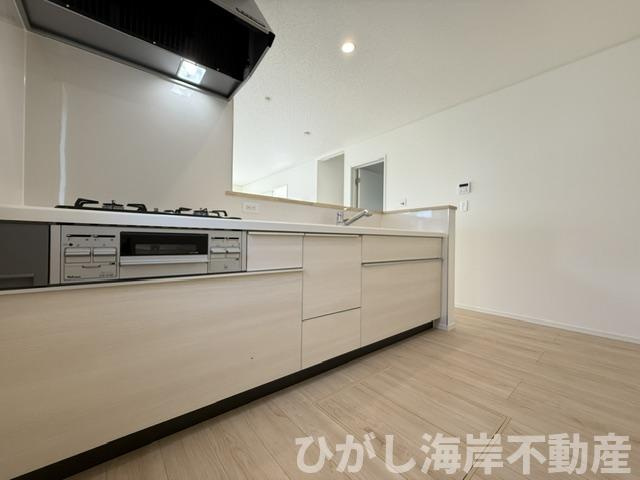 中郡大磯町大磯　新築戸建　全２棟の駐車場|6月4日撮影　工事中　駐車スペース