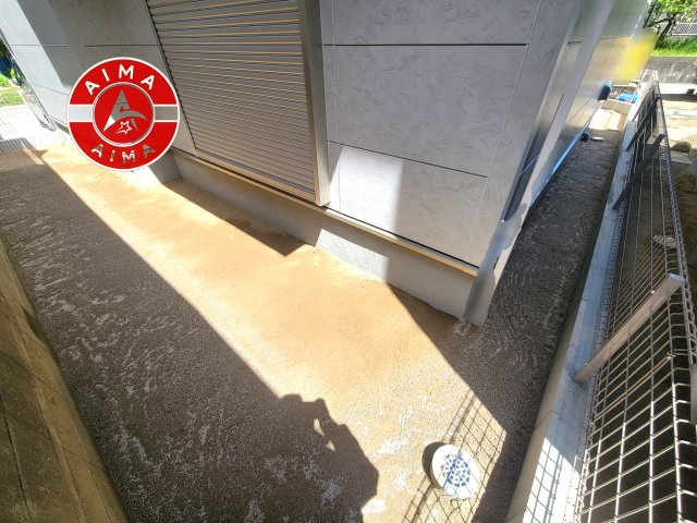 福津市花見の里3丁目第5-3棟（1号棟）の庭|お庭で自由な時間を過ごせます。