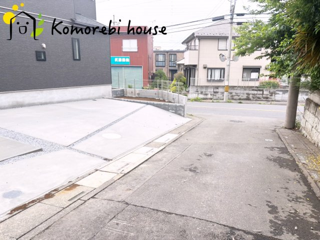 第1　見沼区東宮下　新築一戸建て　ハートフルタウン　Aの前面道路含む現地写真|前面道路含む現地写真です