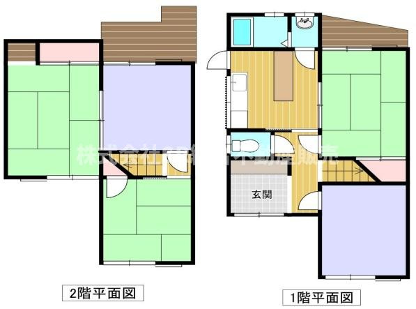 日下町3丁目中古戸建の間取り|ご夫婦お二人様、ファミリー様にオススメです♪