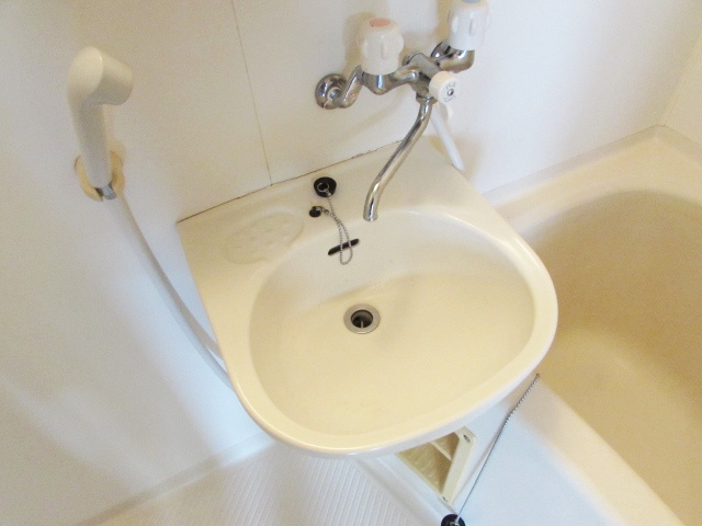 マンションゆうの洗面所