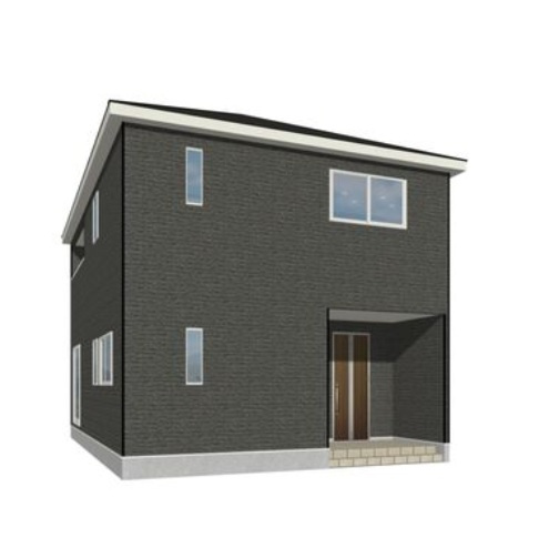 Cradlegarden　 茨城町長岡　第4　4の完成予想図|南東側。