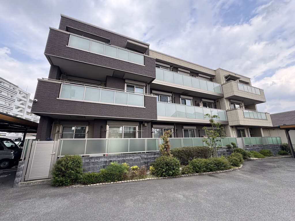 MAST東櫛原　B棟の外観|外観は落ち着いています