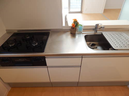 MAST東櫛原　B棟のキッチン|きれいなキッチンです