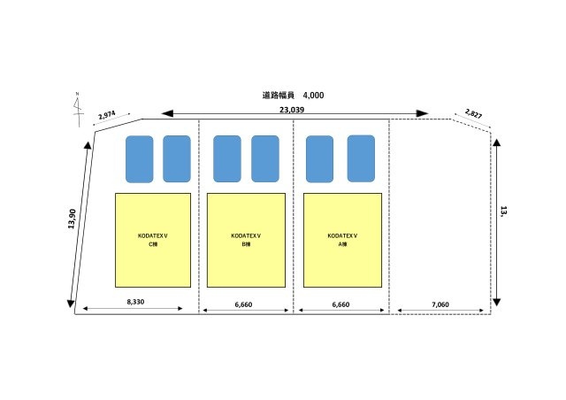 曽根３－５０１ＫＯＤＡＴＥＸⅤのその他|配置図になります。