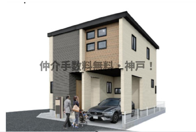 【外観】 | 明石市鷹匠町　新築戸建　仲介手数料無料！ | 明石市鷹匠町　新築　仲介手数料無料！