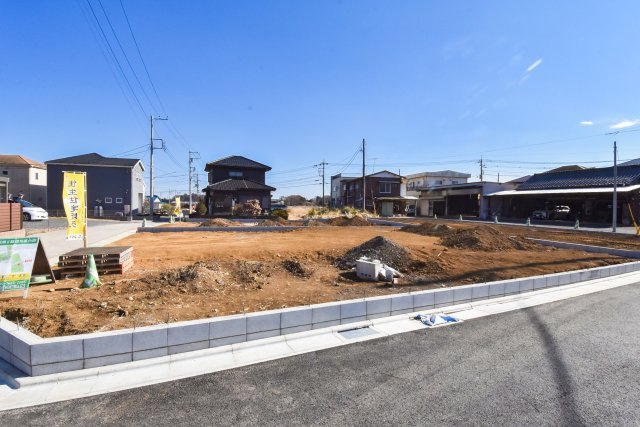 コンフォートプレイス川越市下松原2期　全2区画の外観|広い敷地でースペースはもちろん、子供の遊び場や家庭菜園・ガーデニングなども楽しめそうです。