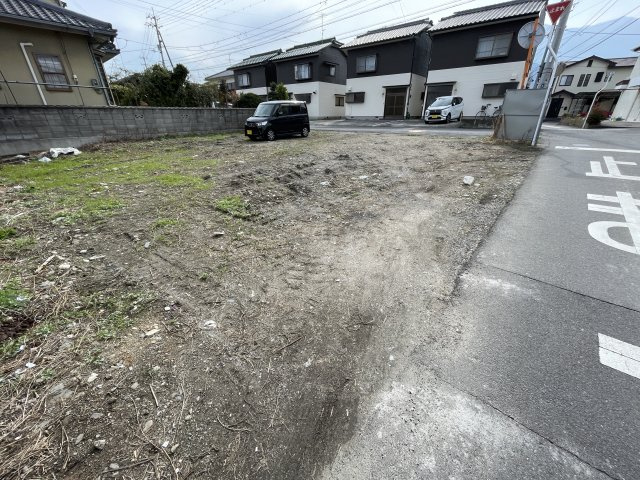 岸の上　売り土地の外観